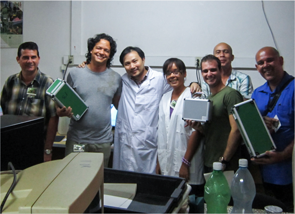 托普云農與海外公司高層、技術研發(fā)人員進行交流合作3